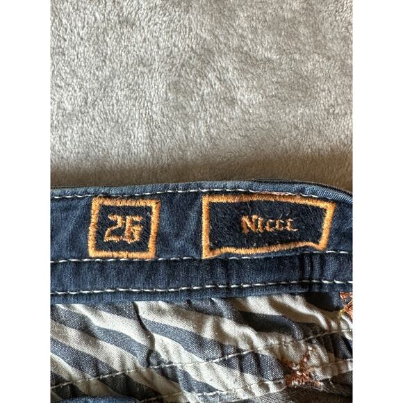 Rock Revival Nicci 26 Women's Jeans Skinny Fleur-de-Lis Embroidered Pockets - Picture 5 of 10